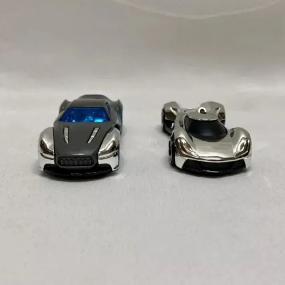 Metal Machines Scorpio & Toxic 2 Lot Open Pair Loose Set 1:64 Zuru Cars EUC‎